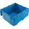 Global Industrial Blue Distribution Container With Hinged Lid 23-3/4x19-1/4x12-1/2 257813BL - alternate 2